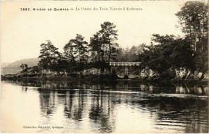 CPA Quimper- La Pointe des Trois Tourtes a Kerbernes FRANCE (1026821)