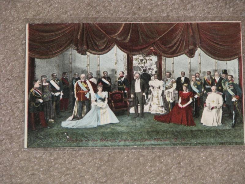 Rulers of the World,  Group at Eden Muse, N.Y. unused vintage card