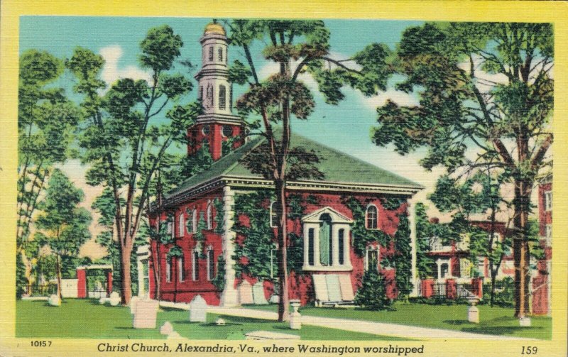 USA Christ Church Alexandria Virginia 04.32