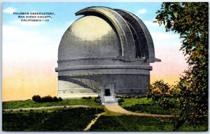 Postcard - Palomar Observatory, San Diego County, California, USA