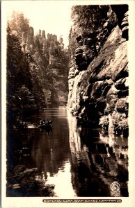 Czech Republic Edmundsklamm Böhm Schweiz Vintage RPPC 09.95