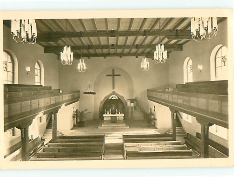 Vintage Post Card Ev Kirche Altenheim Baden Altenheim Church  # 3718