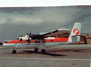 Airline Postcards         Frontier Airlines DeHavilland Canada DHC-6 Twin Otter 