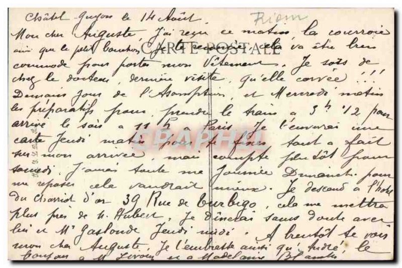 Puy de Dome - Chatelguyon - Sources Germaine and Deval - Old Postcard