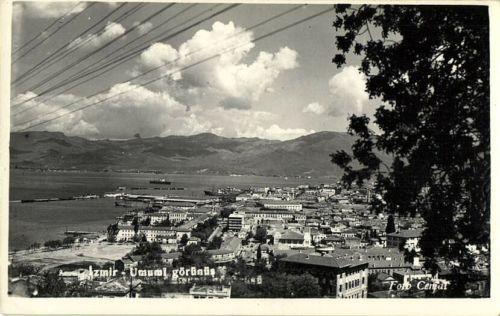 turkey IZMIR, Umumi Görünüs, Panorama (1953) Cemal RPPC