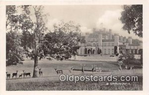 Real Photo Lowther Castle Writing on back 