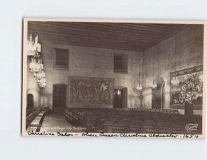 Postcard Kaleo med gobelänger från Skokloster, Uppsala Slott, Uppsala, Sweden