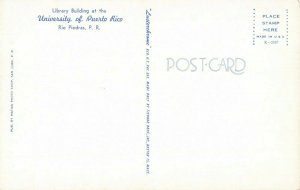 Postcard Library University of Puerto Rico 