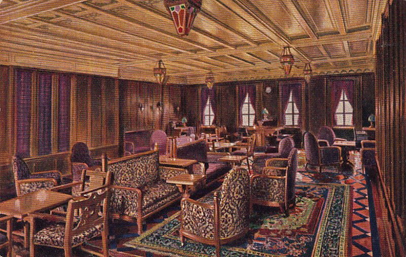 Postcard Ship NGI MS Augustus The Reading Room