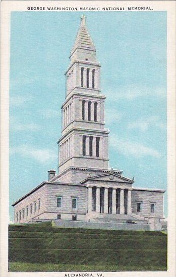 Virginia Alexandria George Washington Masonic National Memorial Curteich