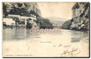 Postcard Old Bridge Balme