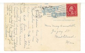 ME - Songo River. Steamer Above Sliding Bridge