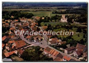 Postcard Modern Beaujeu Vue Generale Aerienne