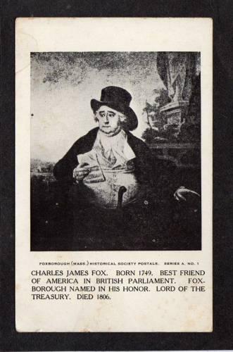 Charles James Fox British Whig Party Parliament Old PC