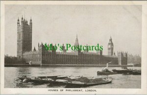 London Postcard - The Houses of Parliament, Palace of Westminster  RS27554