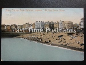 c1908 - Grand Junction Road, Brighton, showing Ye Olde Bunne Shoppe