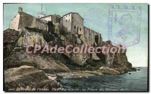 Postcard Old Surroundings of Cannes Ile Ste Marguerite Prison in the Iron Mask