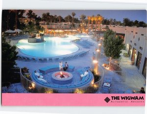 Postcard Pool Side, The Wigwam, Litchfield Park, Arizona