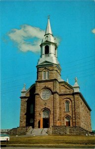 Cheticamp, Nova Scotia Canada  ST PETER'S CHURCH Cape Breton  VINTAGE  Postcard