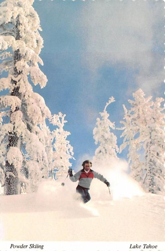 Powder Skiing - Lake Tahoe, Nevada