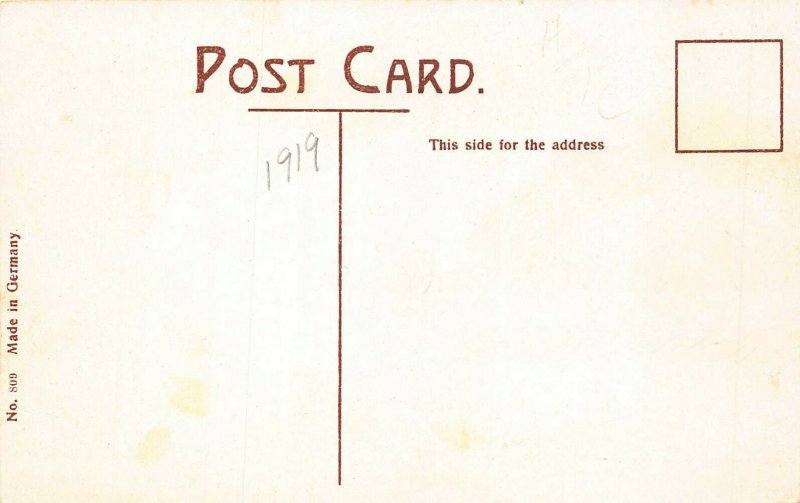 Bath ME Maine Central Railroad Station Train Depot Postcard