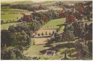 Hand-Colored, Happy People at Happy Acres, Middlefield, Connecticut, PU-1942