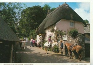 Devon Postcard - The Weaver's Cottage - Cockington - Torquay - Ref 20798A