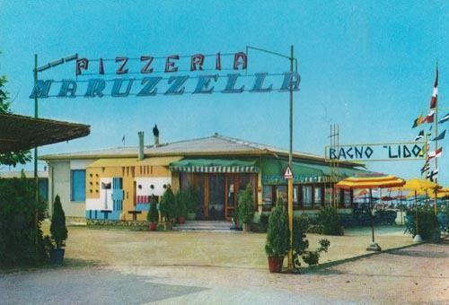 Rome Italy Fiumetto Pizzeria Marina Di Pietrasanta Pizza Restaurant Postcard