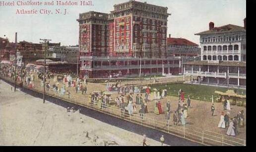 New Jersey Atlantic City Hotel Chalfonte And Haddon Hotel