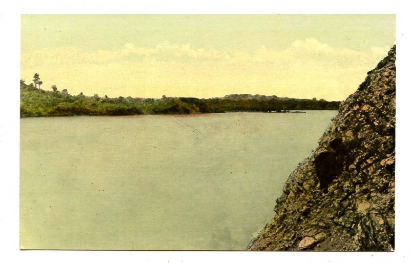 Panama - Canal Zone. San Pablo Cut, Canal Channel looking North