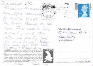 BR91245 the gardens dawlish devon uk