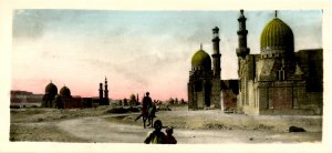 Egypt - Cairo.  Tombs of the Kalifs  *RPPC  (2.75 X 5.875)