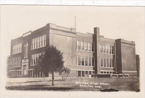 Nebraska Shelton High School Real Photo