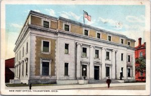 Postcard OH Youngstown - New Post Office