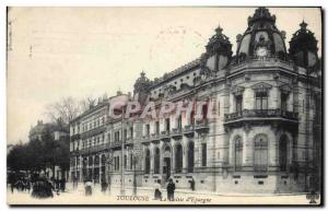 Old Postcard Bank Caisse d & # 39Epargne Toulouse