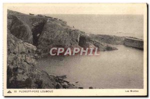 Postcard Old Plogoff Porz Loubouz Caves