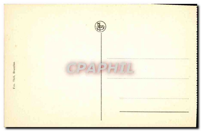 Old Postcard Tervuren Museum of Congo Belge Chaussee De Louvain Main Entree