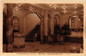 CPA PLOMBIERES-les-BAINS Hotel Deschaseaux. (398132)