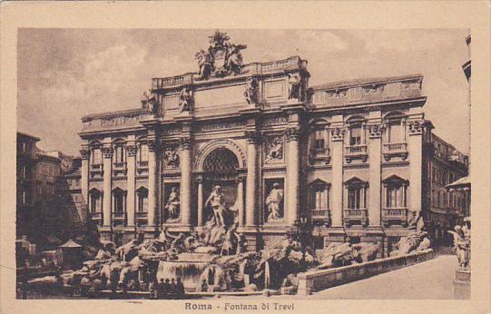 Italy Roma Rome Fontana di Trevi