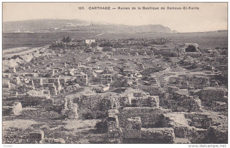 Ruines De La Basilique De Damous-El-Karita, CARTHAGE, Tunisia, Africa, 1900-1...