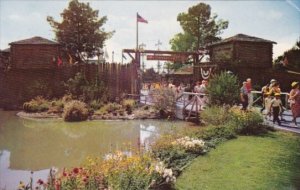 Frontierland Entrance Anaheim California 1965