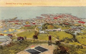 General View of the City of Panama, Rep. of Panama, Early Postcard, Unused