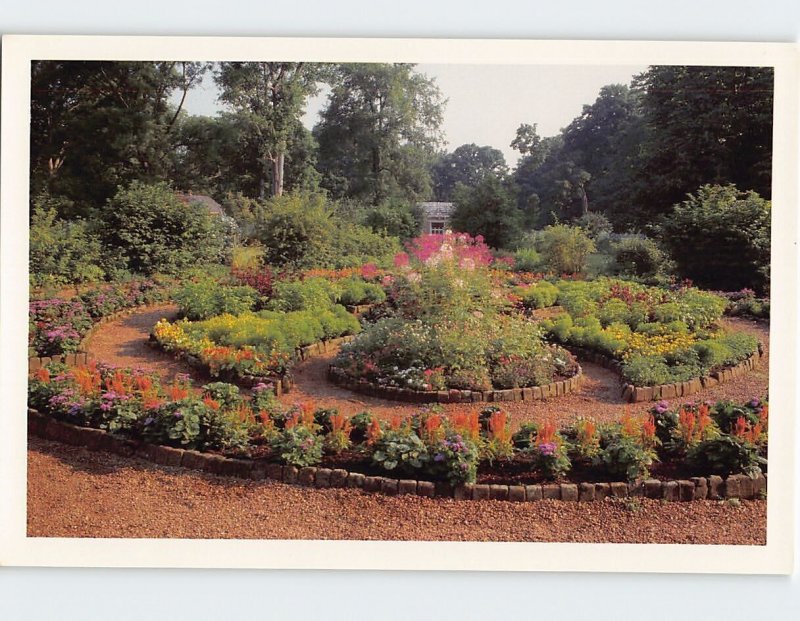 Postcard The Garden, The Hermitage, Nashville, Tennessee