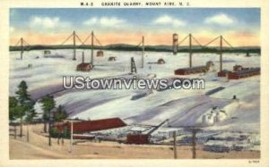 Granite Quarry - Mount Airy, North Carolina NC Postcard