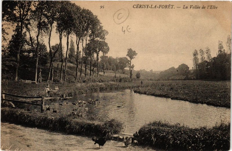 CPA CERISY-la-FORET - Cérisy-la-FORET - La Vallée de l'Elbe (632999)