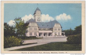 Pavilion at Assiniboine Park, Winnipeg, Manitoba, Canada, PU-1944