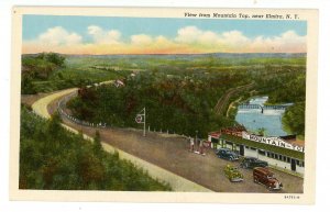 NY - Elmira. Mountain Top Gulf Gas Station ca 1939