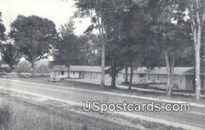 Real Photo - Lances Sunny Woods Motel - Beulah, Michigan MI  