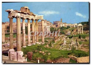 Postcard Modern Rome Roman Forum