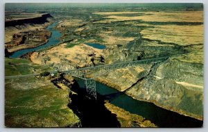 Perrine Bridge  Snake River Canyon  Idaho  Postcard